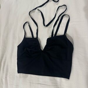Elegant Black Women's Sport Bra/ Bralette by Le Ore